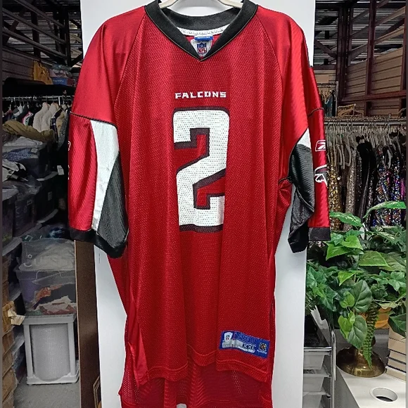 Matt Ryan Atlanta Falcons Red Football Jersey with Number 2 - Picture 2 of 4